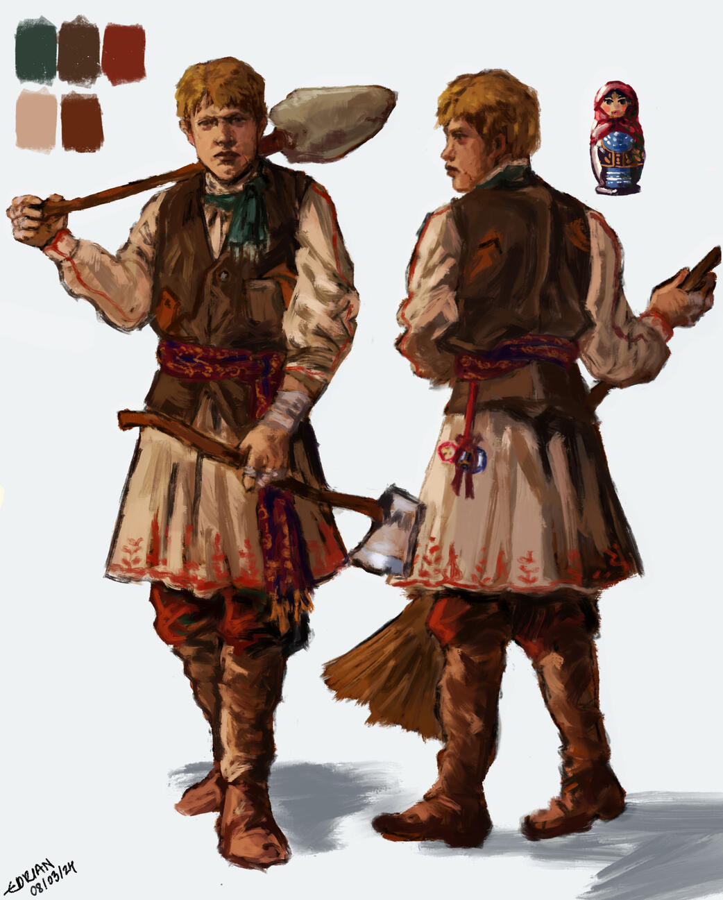 Edwardian OC: Ivan Agapov (2024)